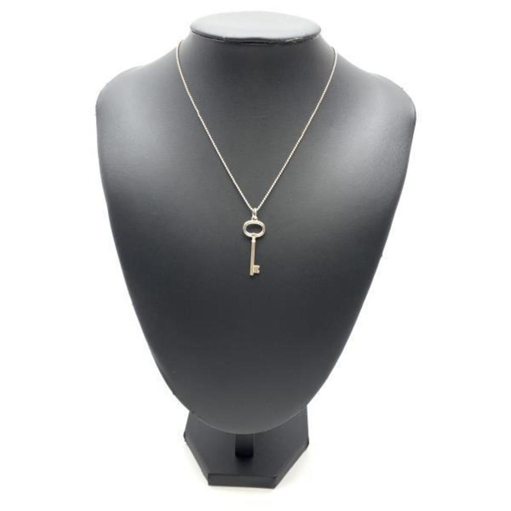 Tiffany Key Necklace Ball Chain Silver